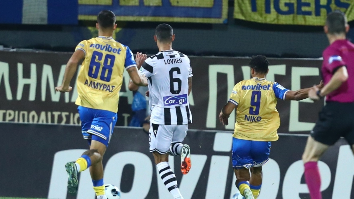 Ο Αστέρας έσωσε την παρτίδα απέναντι στον ΠΑΟΚ