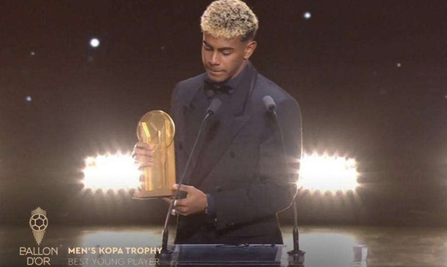 Ο Λαμίν Γιαμάλ κατέκτησε το Kopa Trophy