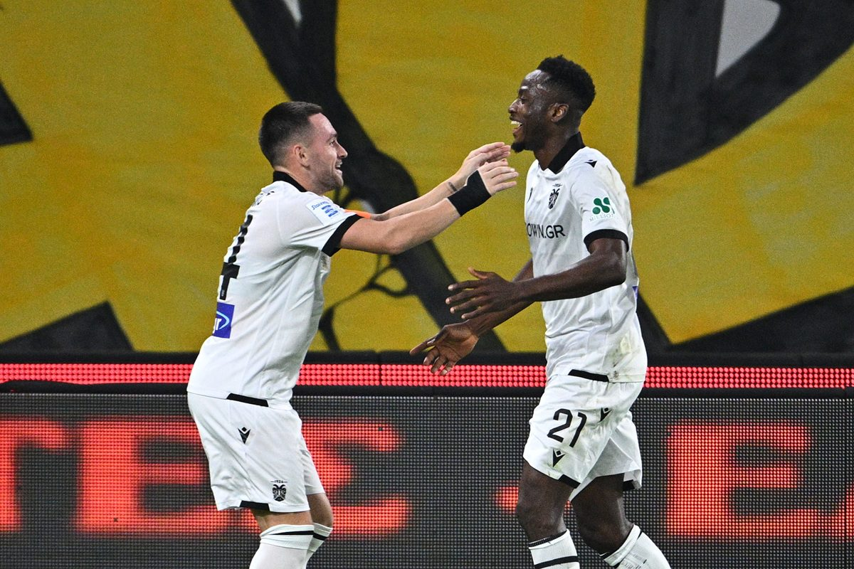 ΑΕΚ – ΠΑΟΚ 0-2: τεράστιο διπλό και μόνος πρώτος ο δικέφαλος του βορρά!