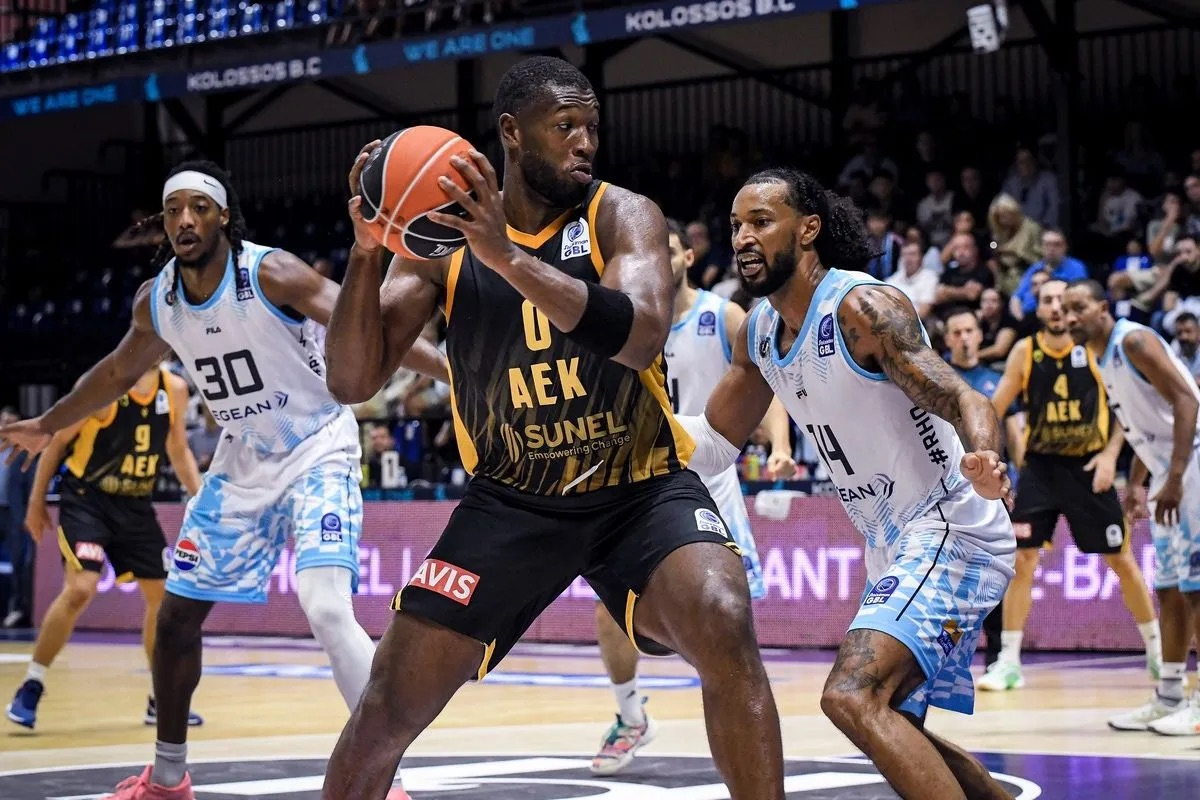 Κολοσσός Ρόδου-ΑΕΚ 85-87: Απέδρασε η Βασίλισσα στο θρίλερ της πρεμιέρας της GBL