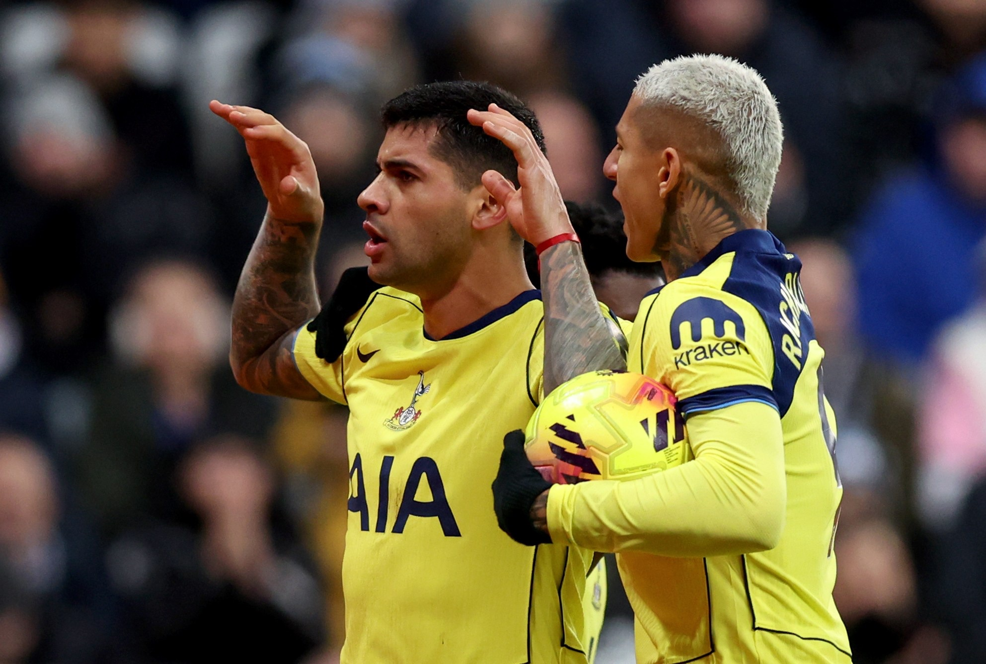 Νιούκαστλ- Τότεναμ 2-2: Δραματικό φινάλε με απόλυτο πρωταγωνιστή τον Ρομέρο.